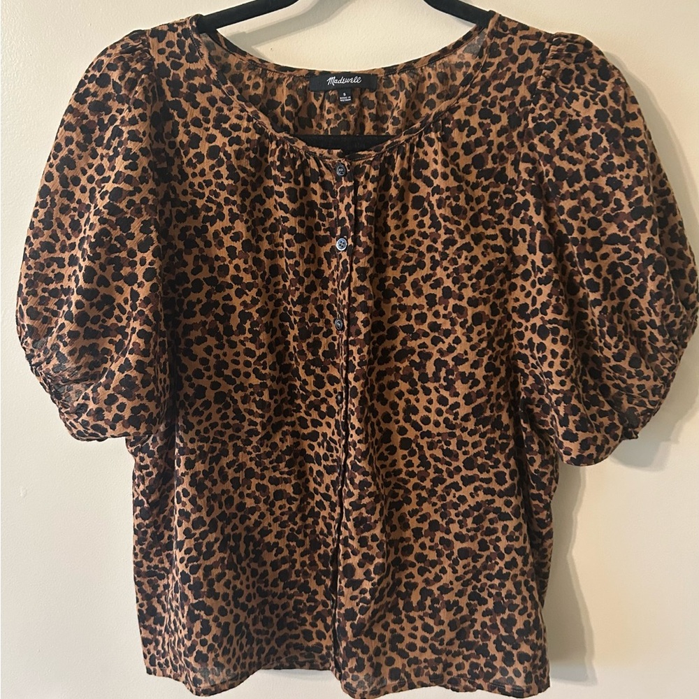 Madewell Puff Sleeve Blouse